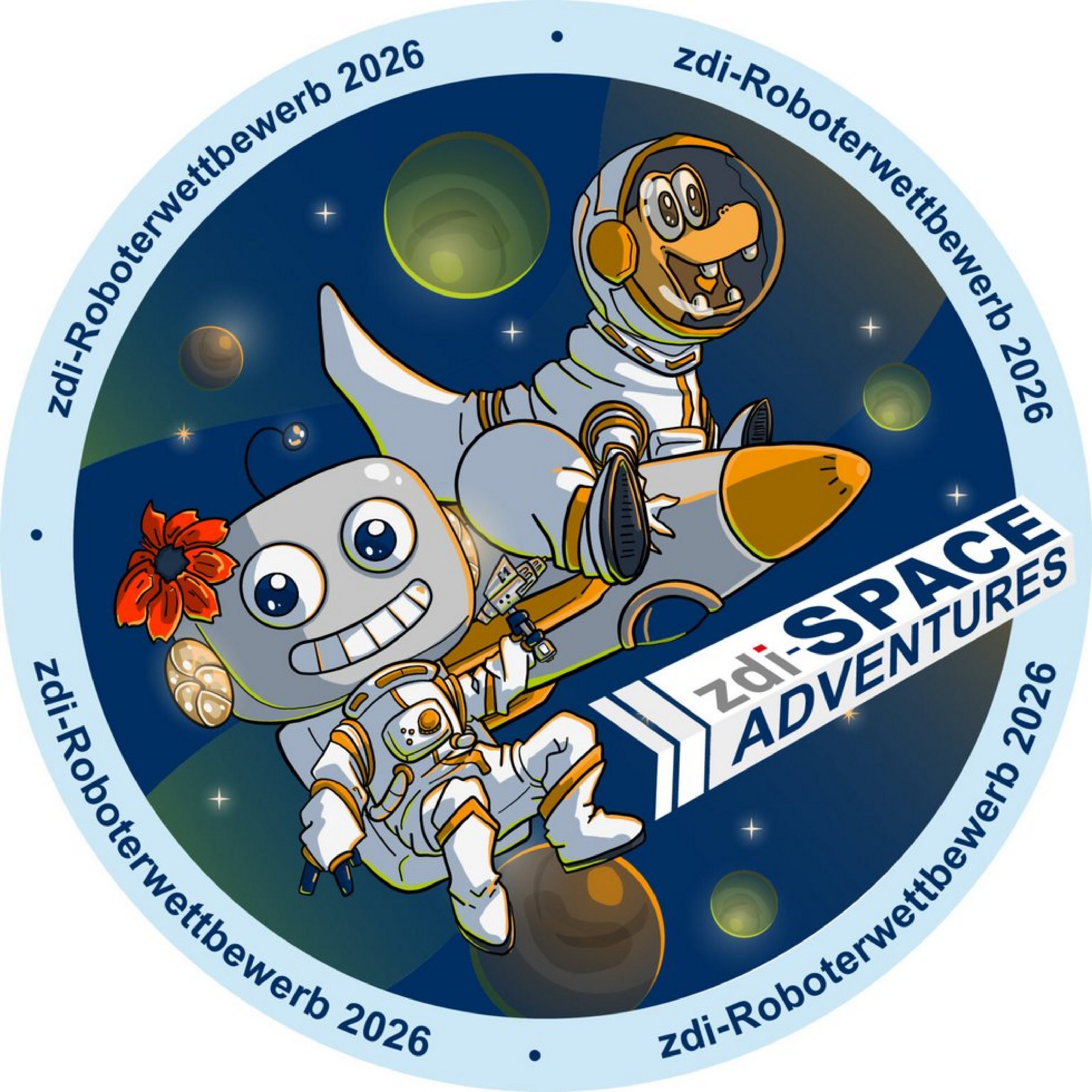 Motto des zdi-Roboterwettbewerbes 2026
